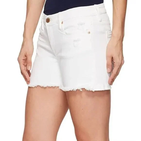 213. Blank NYC Jeans Hiker Shorts White 26 - Picture 2 of 2